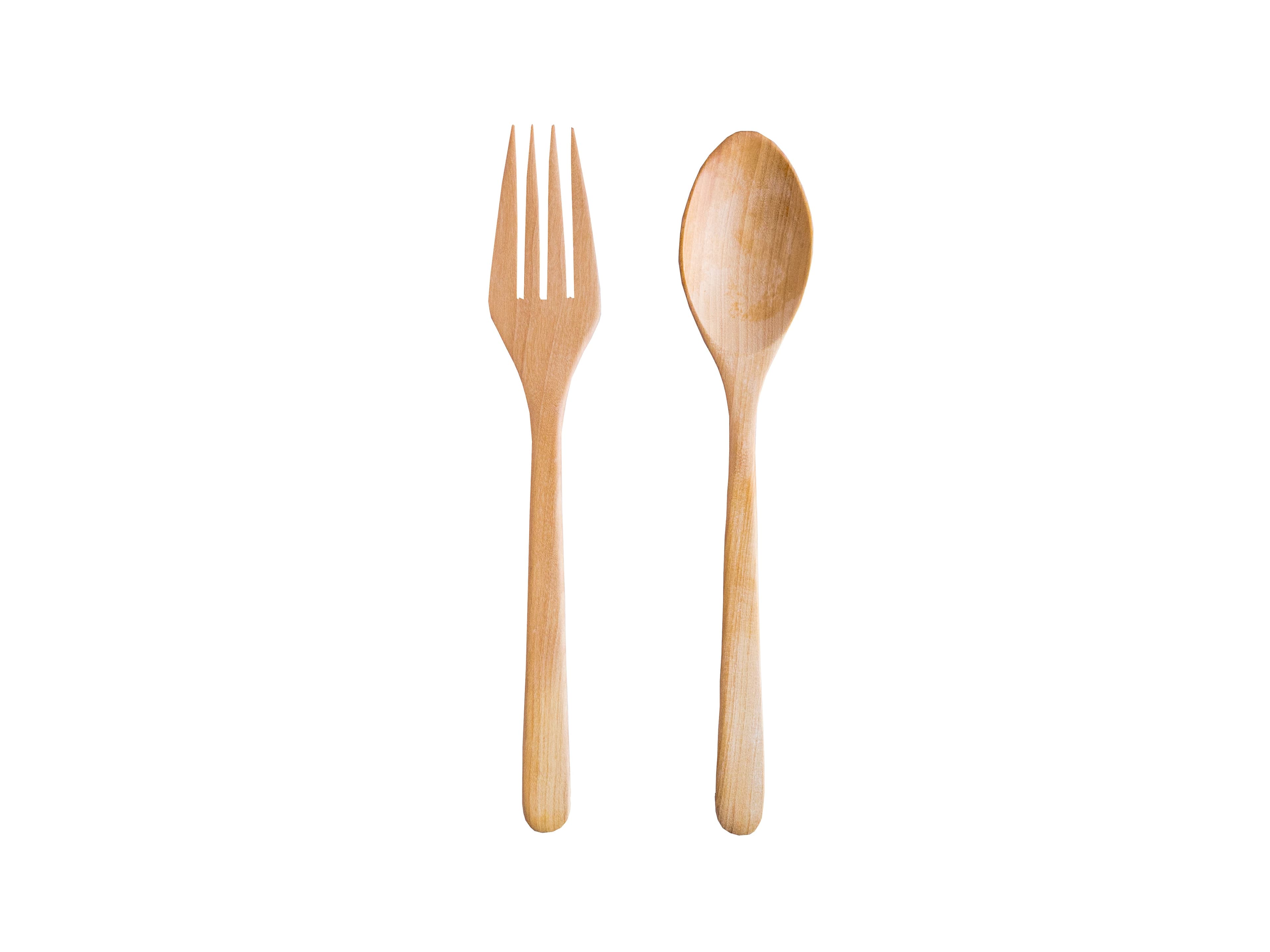 product-Wooden Spoon & Fork